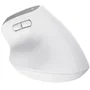 Trust Bayo+ Ratón Ergonómico Inalámbrico Bluetooth, Batería Recargable, 2400 DPI, Blanco